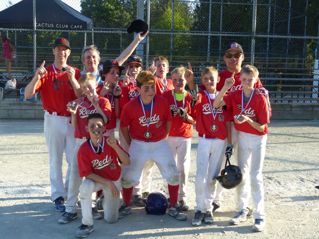PeeWee A Reds Win Abbotsford Tournament